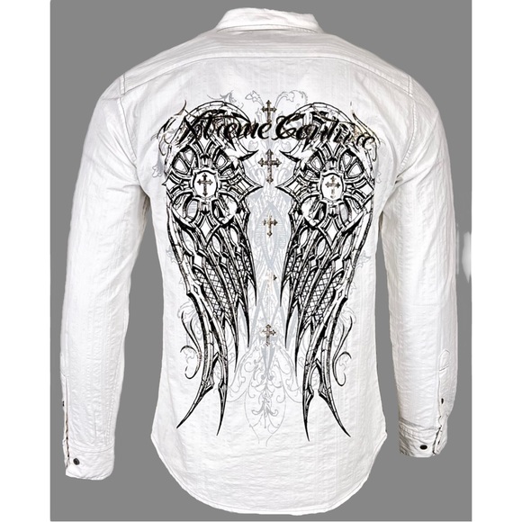 Camiseta Térmica Affliction Xtreme Couture By Affliction Camisa